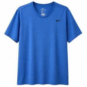Nike‎ Dri-FIT Athletic Cut Blue Performance T-Shirt Men's XL Athletic Tee